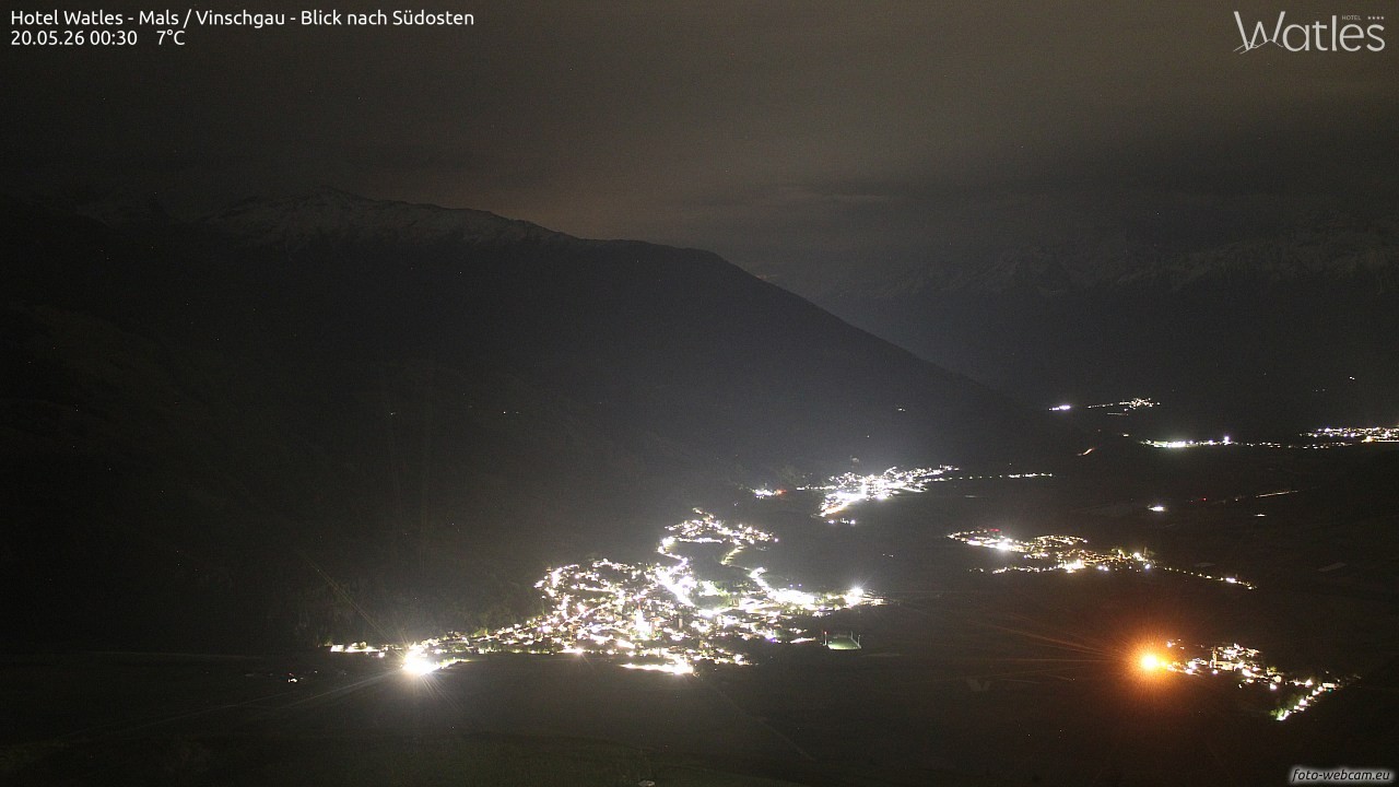 Archiv Foto Webcam Panoramablick vom Hotel Watles