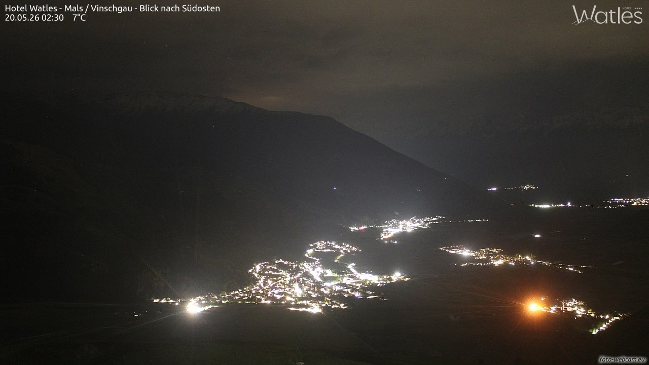 Archiv Foto Webcam Panoramablick vom Hotel Watles