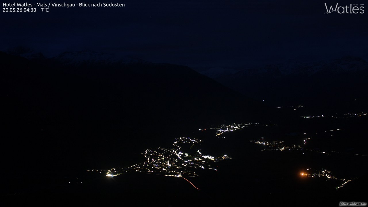 Archiv Foto Webcam Panoramablick vom Hotel Watles