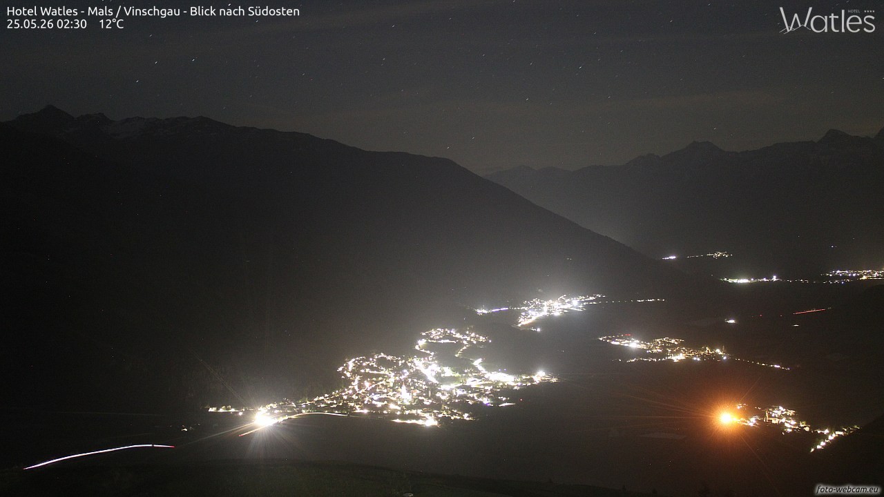 Archiv Foto Webcam Panoramablick vom Hotel Watles