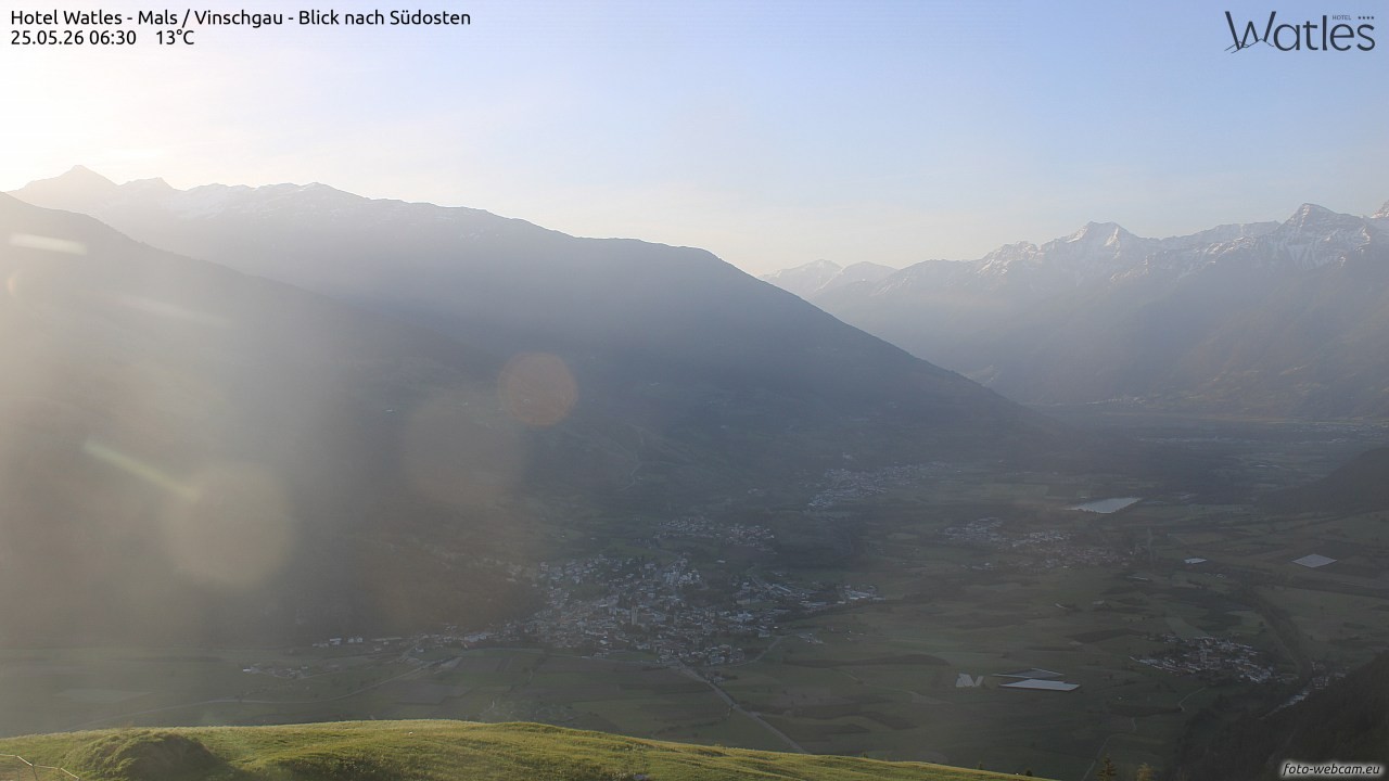 Archiv Foto Webcam Panoramablick vom Hotel Watles