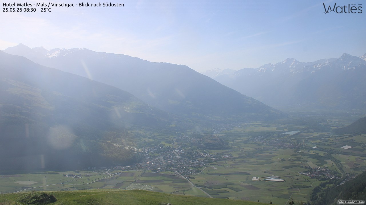 Archiv Foto Webcam Panoramablick vom Hotel Watles