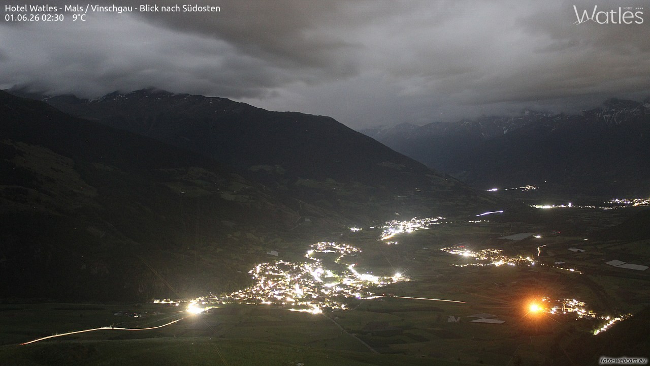 Archiv Foto Webcam Panoramablick vom Hotel Watles