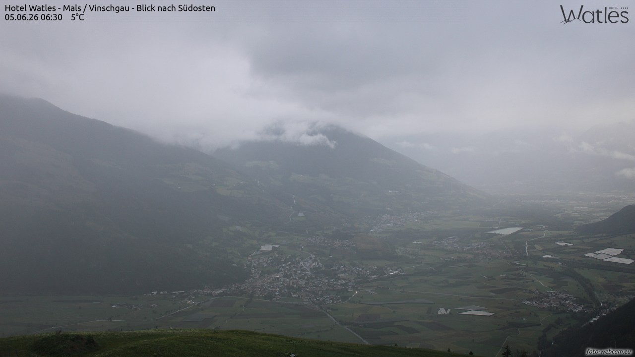 Archiv Foto Webcam Panoramablick vom Hotel Watles