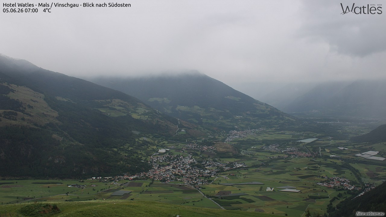 Archiv Foto Webcam Panoramablick vom Hotel Watles