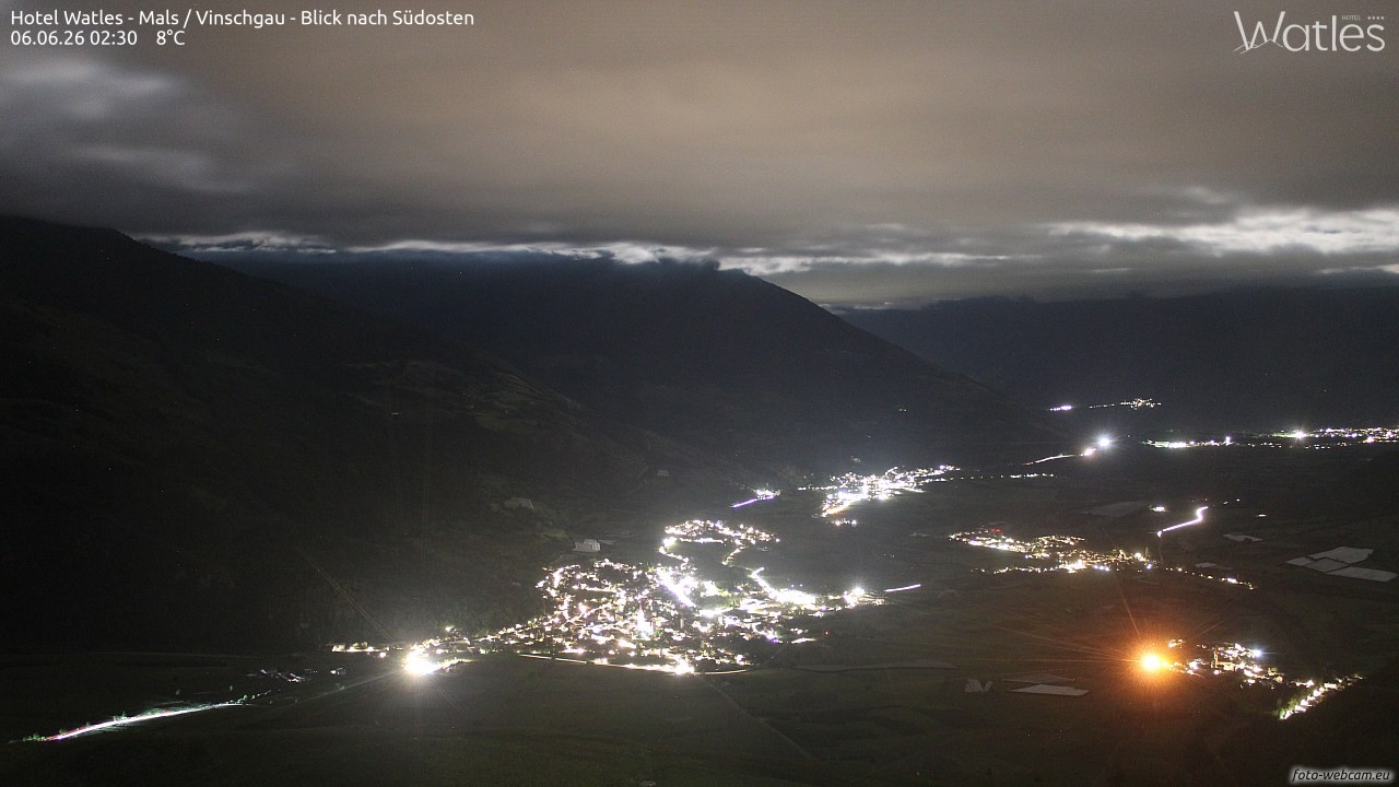 Archiv Foto Webcam Panoramablick vom Hotel Watles