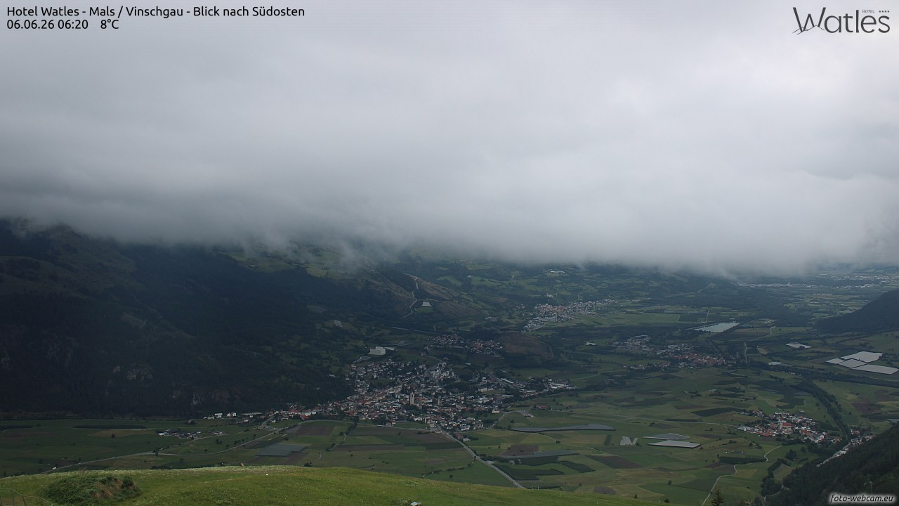 Archiv Foto Webcam Panoramablick vom Hotel Watles