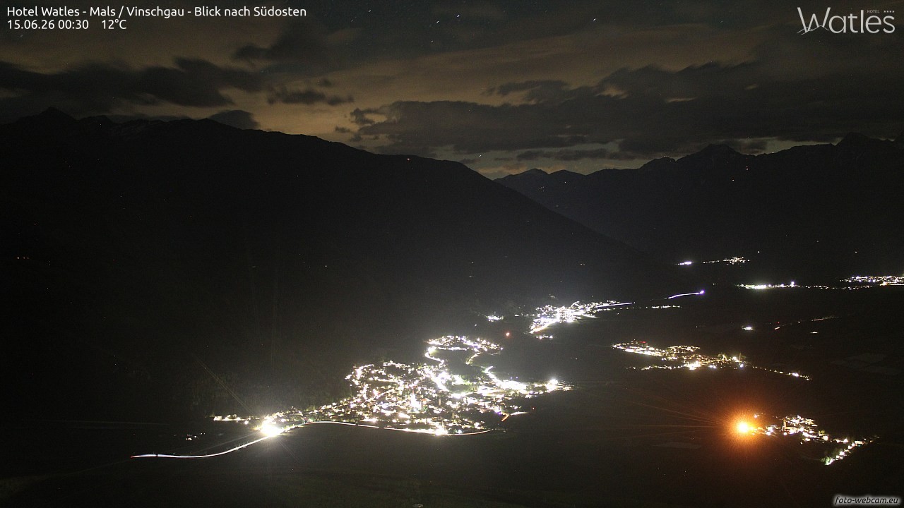 Archiv Foto Webcam Panoramablick vom Hotel Watles