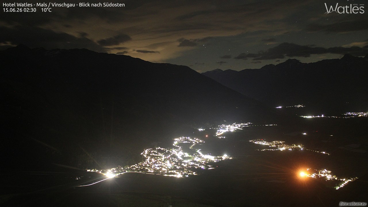 Archiv Foto Webcam Panoramablick vom Hotel Watles