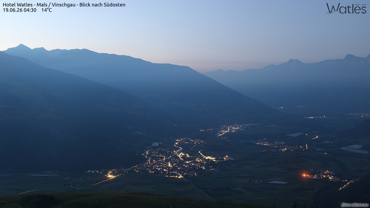 Archived image Webcam Hotel Watles