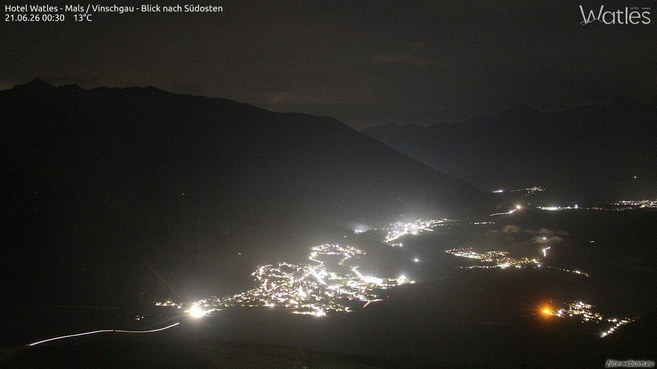 Archiv Foto Webcam Panoramablick vom Hotel Watles