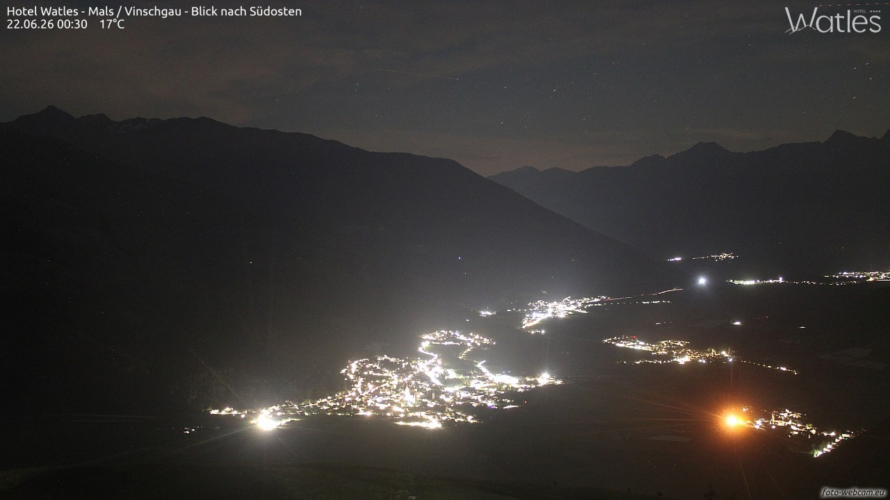 Archiv Foto Webcam Panoramablick vom Hotel Watles