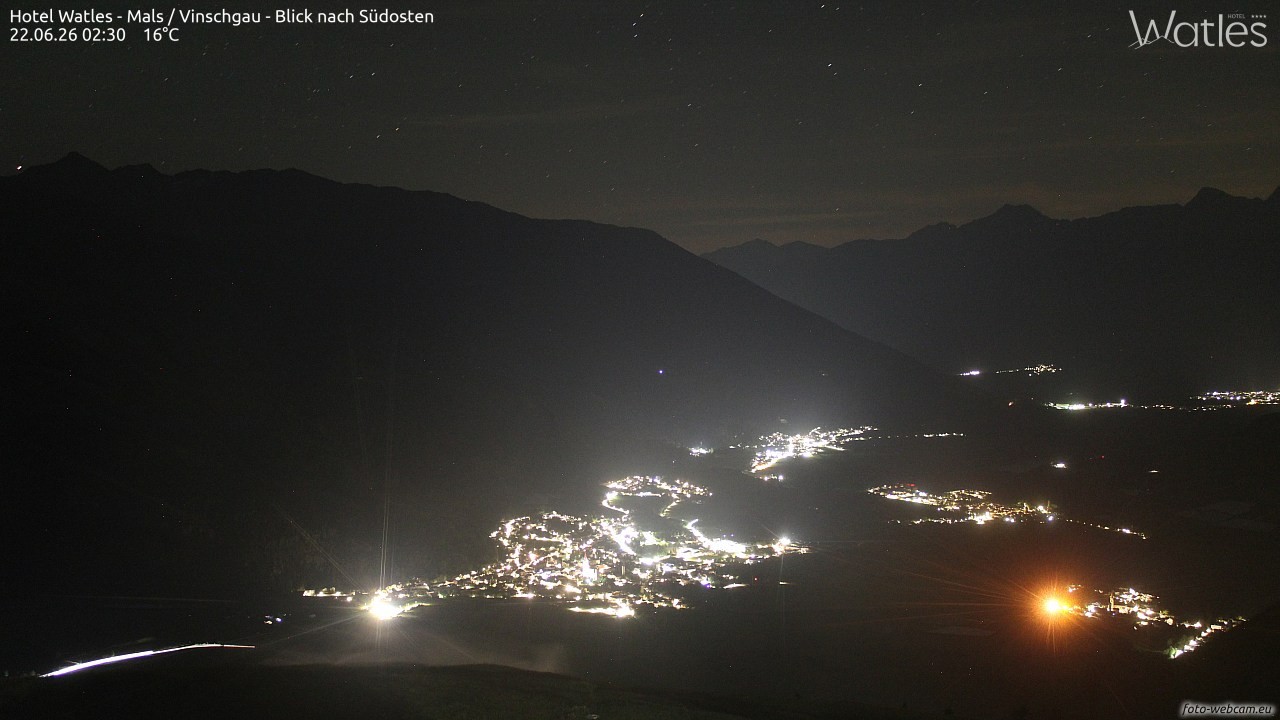 Archiv Foto Webcam Panoramablick vom Hotel Watles