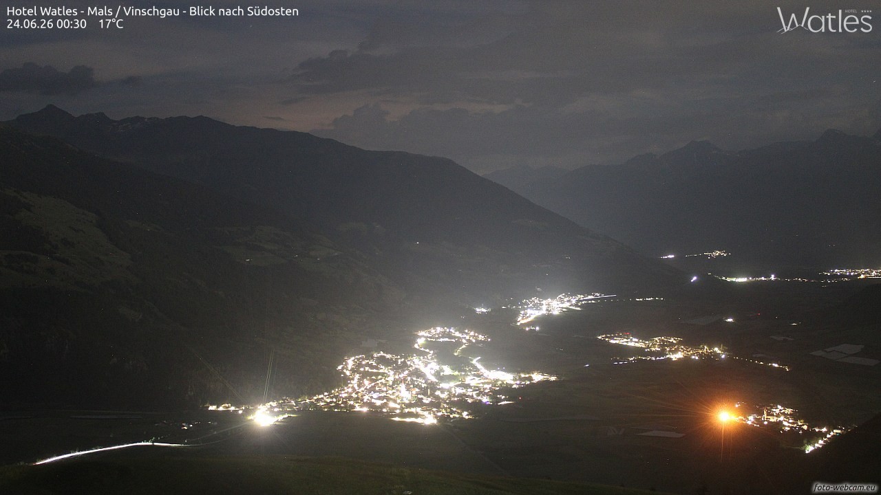 Archiv Foto Webcam Panoramablick vom Hotel Watles