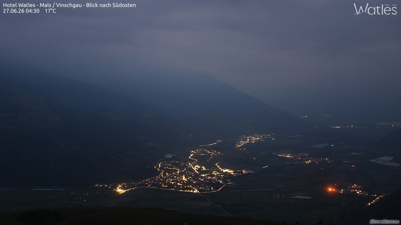 Archiv Foto Webcam Panoramablick vom Hotel Watles