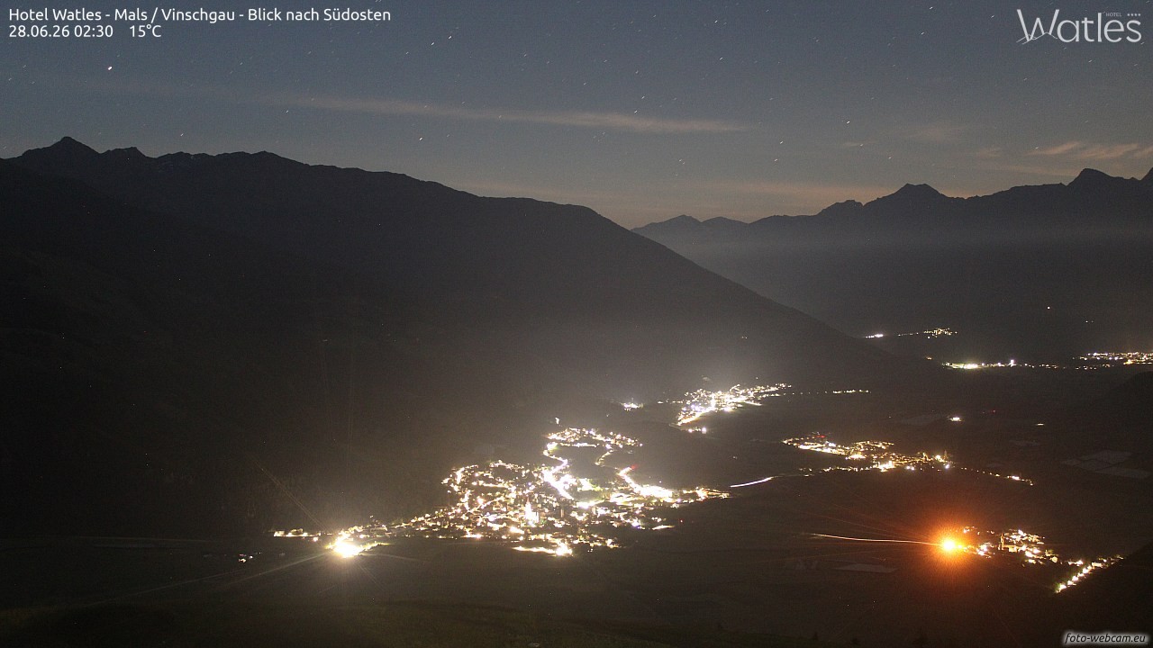 Archiv Foto Webcam Panoramablick vom Hotel Watles