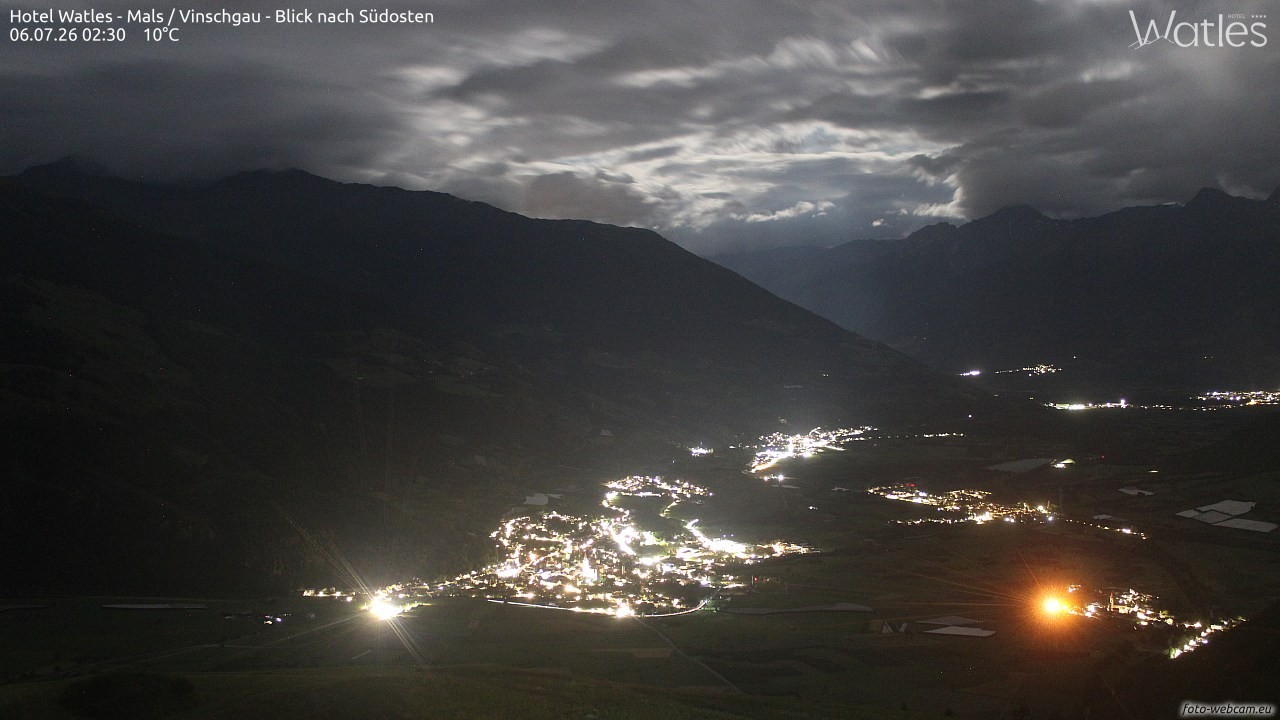 Archiv Foto Webcam Panoramablick vom Hotel Watles