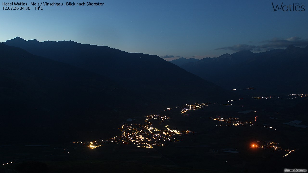 Archived image Webcam Hotel Watles