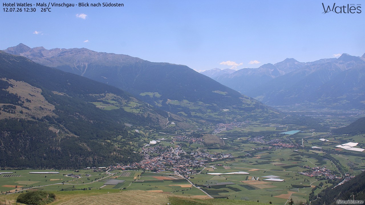 Archived image Webcam Hotel Watles
