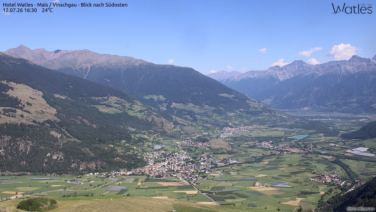 Archived image Webcam Hotel Watles