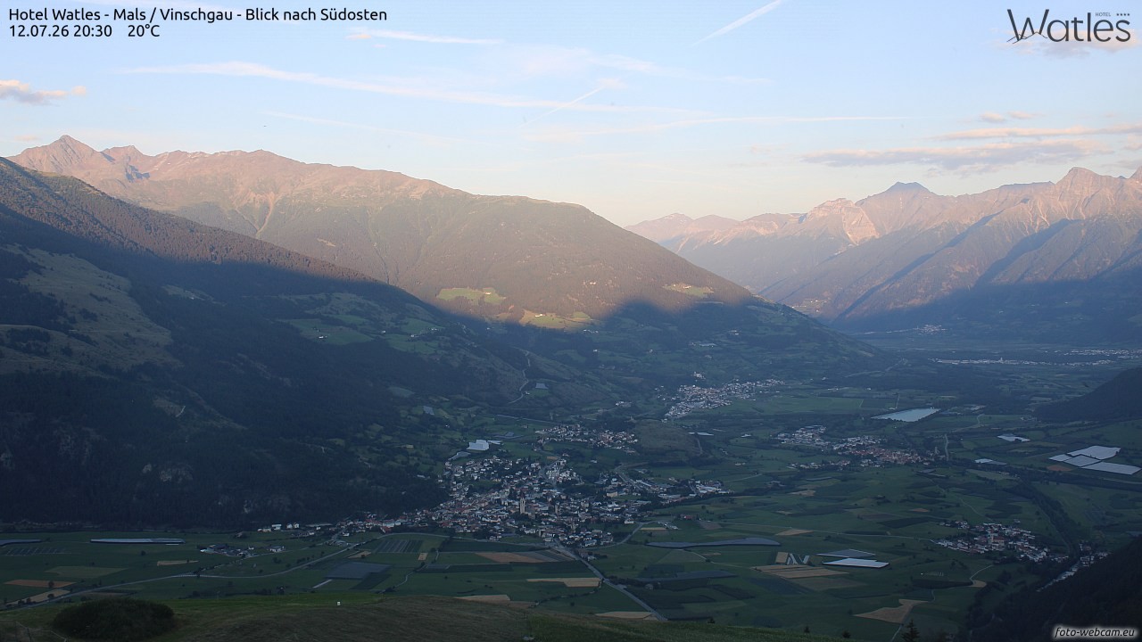 Archived image Webcam Hotel Watles