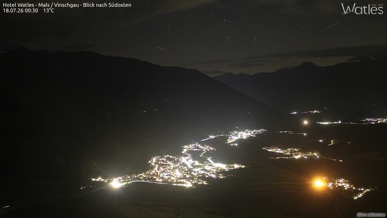 Archiv Foto Webcam Panoramablick vom Hotel Watles