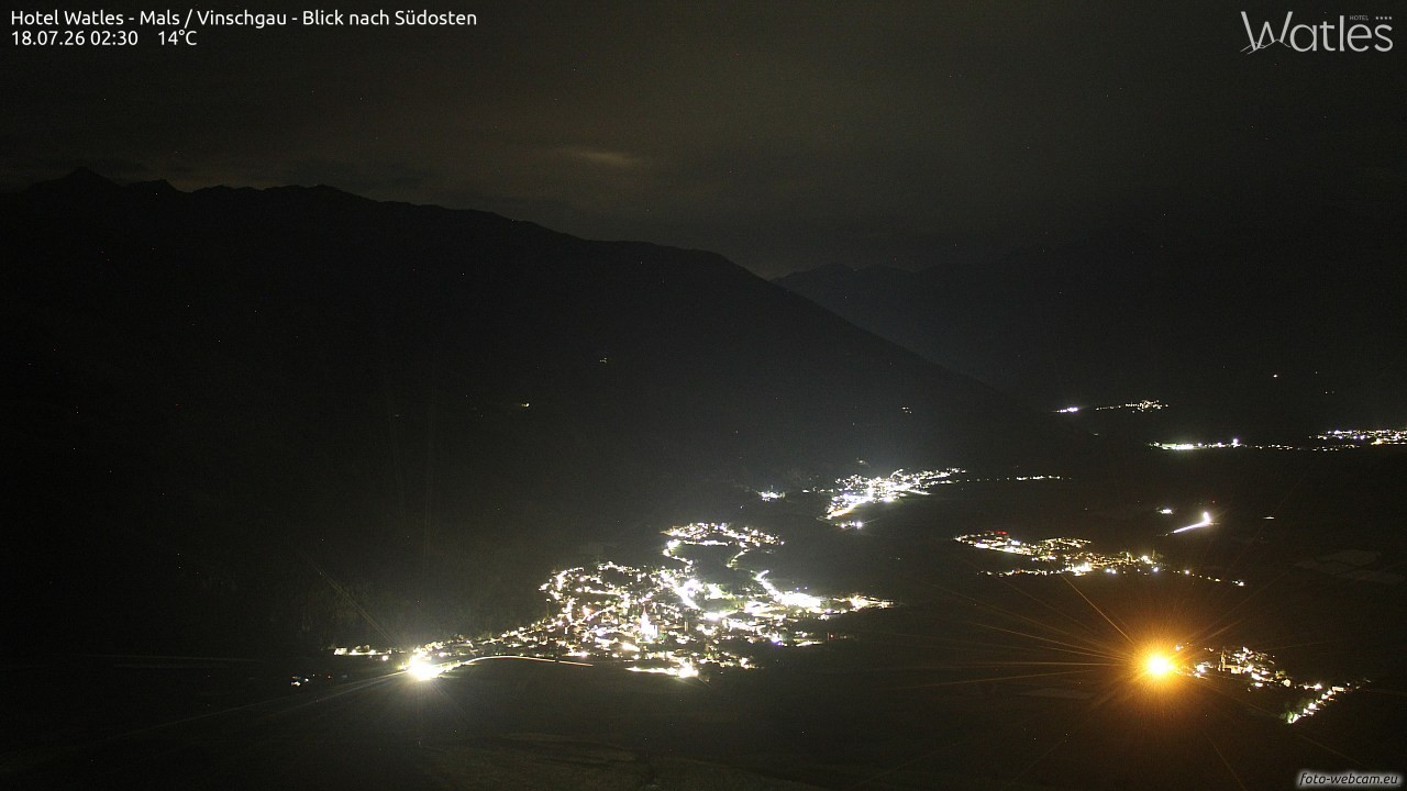 Archived image Webcam Hotel Watles