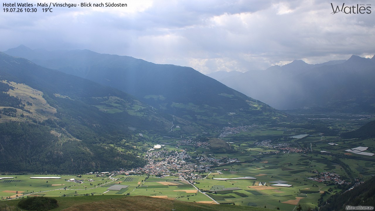 Archiv Foto Webcam Panoramablick vom Hotel Watles