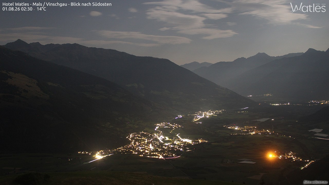 Archiv Foto Webcam Panoramablick vom Hotel Watles