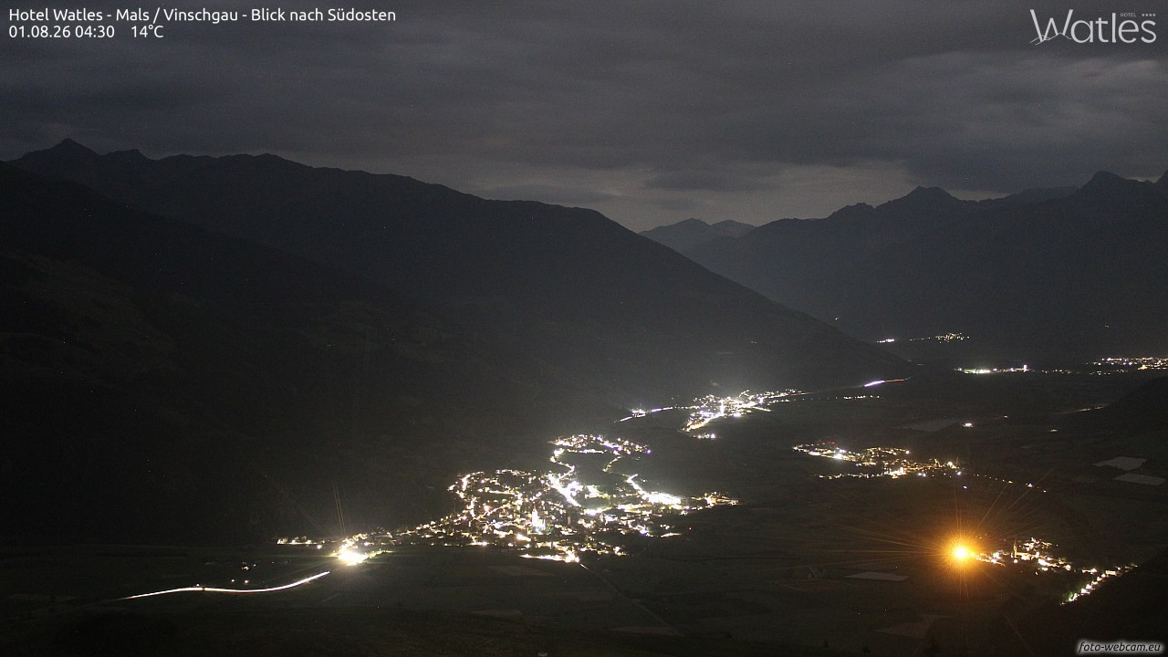 Archiv Foto Webcam Panoramablick vom Hotel Watles