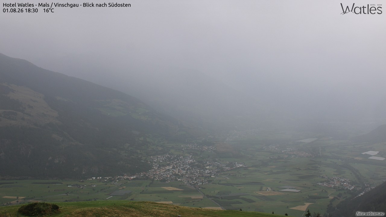 Archiv Foto Webcam Panoramablick vom Hotel Watles