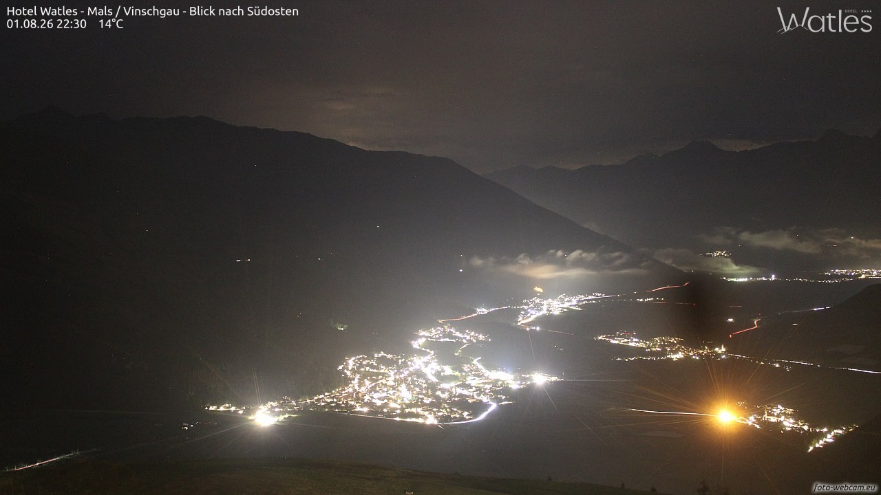 Archived image Webcam Hotel Watles