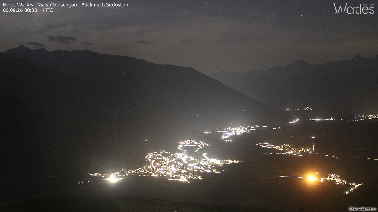 Archiv Foto Webcam Panoramablick vom Hotel Watles