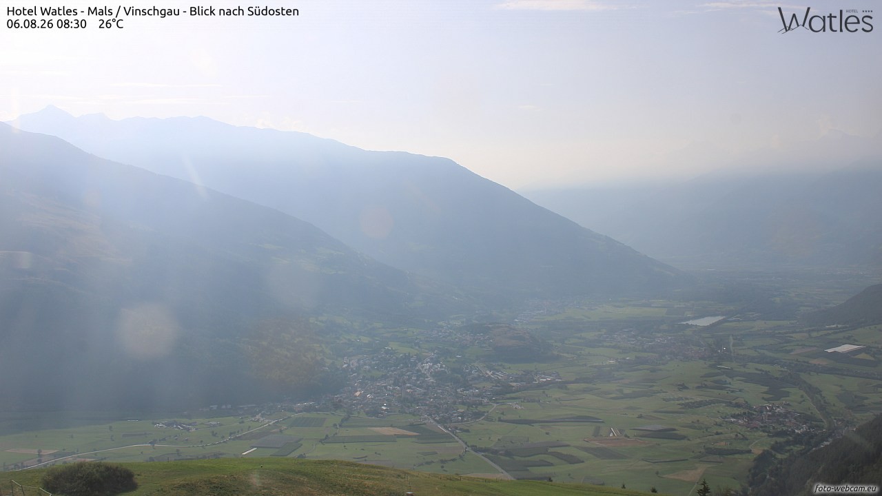 Archiv Foto Webcam Panoramablick vom Hotel Watles