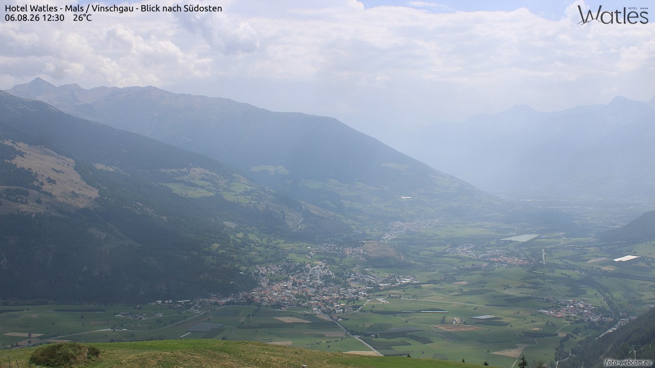 Archiv Foto Webcam Panoramablick vom Hotel Watles
