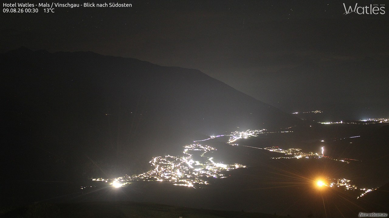 Archiv Foto Webcam Panoramablick vom Hotel Watles