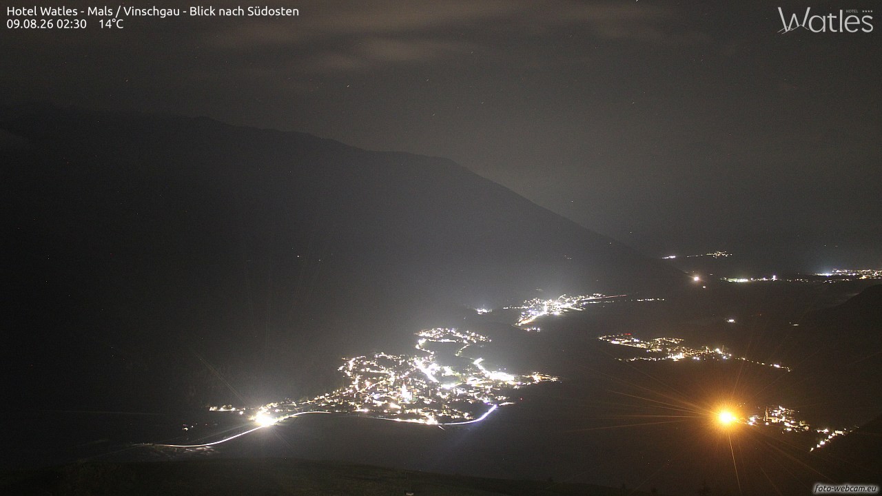 Archiv Foto Webcam Panoramablick vom Hotel Watles
