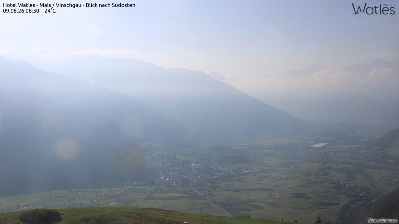 Archiv Foto Webcam Panoramablick vom Hotel Watles