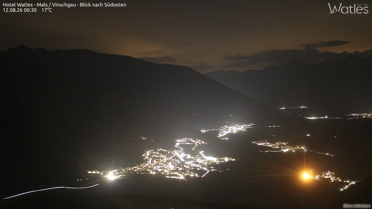 Archiv Foto Webcam Panoramablick vom Hotel Watles