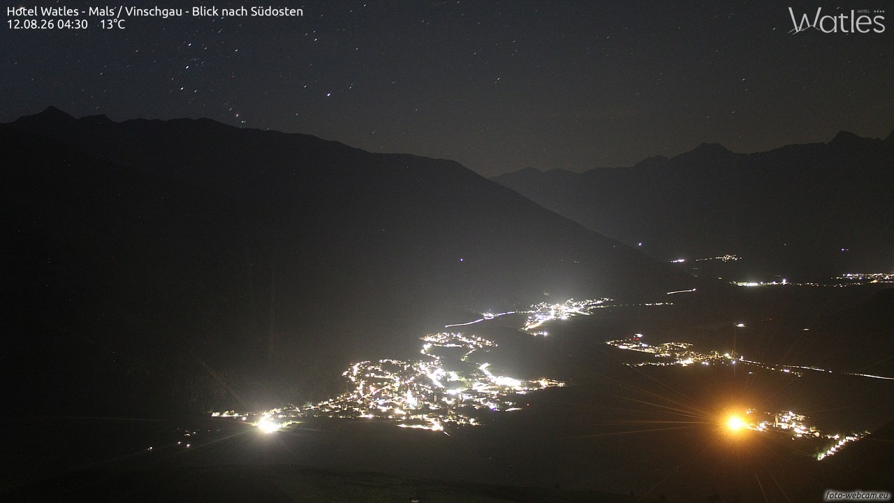 Archiv Foto Webcam Panoramablick vom Hotel Watles