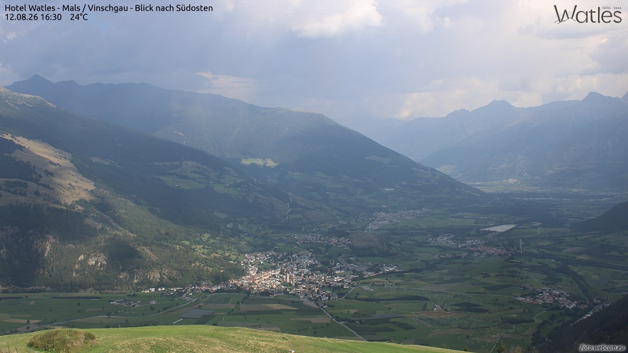 Archiv Foto Webcam Panoramablick vom Hotel Watles