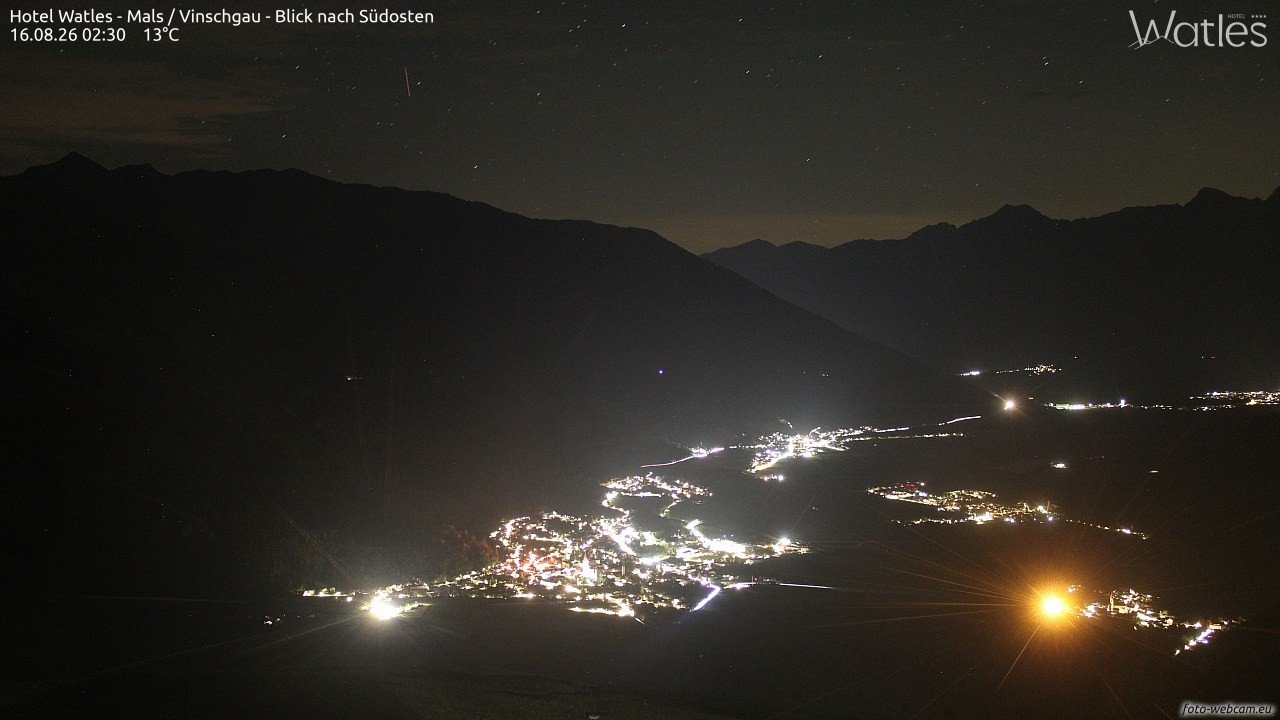 Archiv Foto Webcam Panoramablick vom Hotel Watles