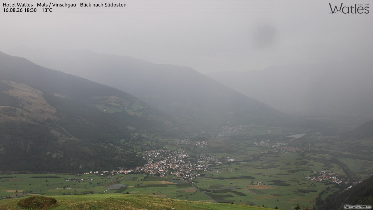 Archiv Foto Webcam Panoramablick vom Hotel Watles