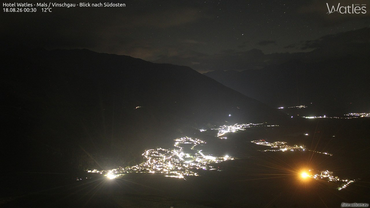 Archiv Foto Webcam Panoramablick vom Hotel Watles