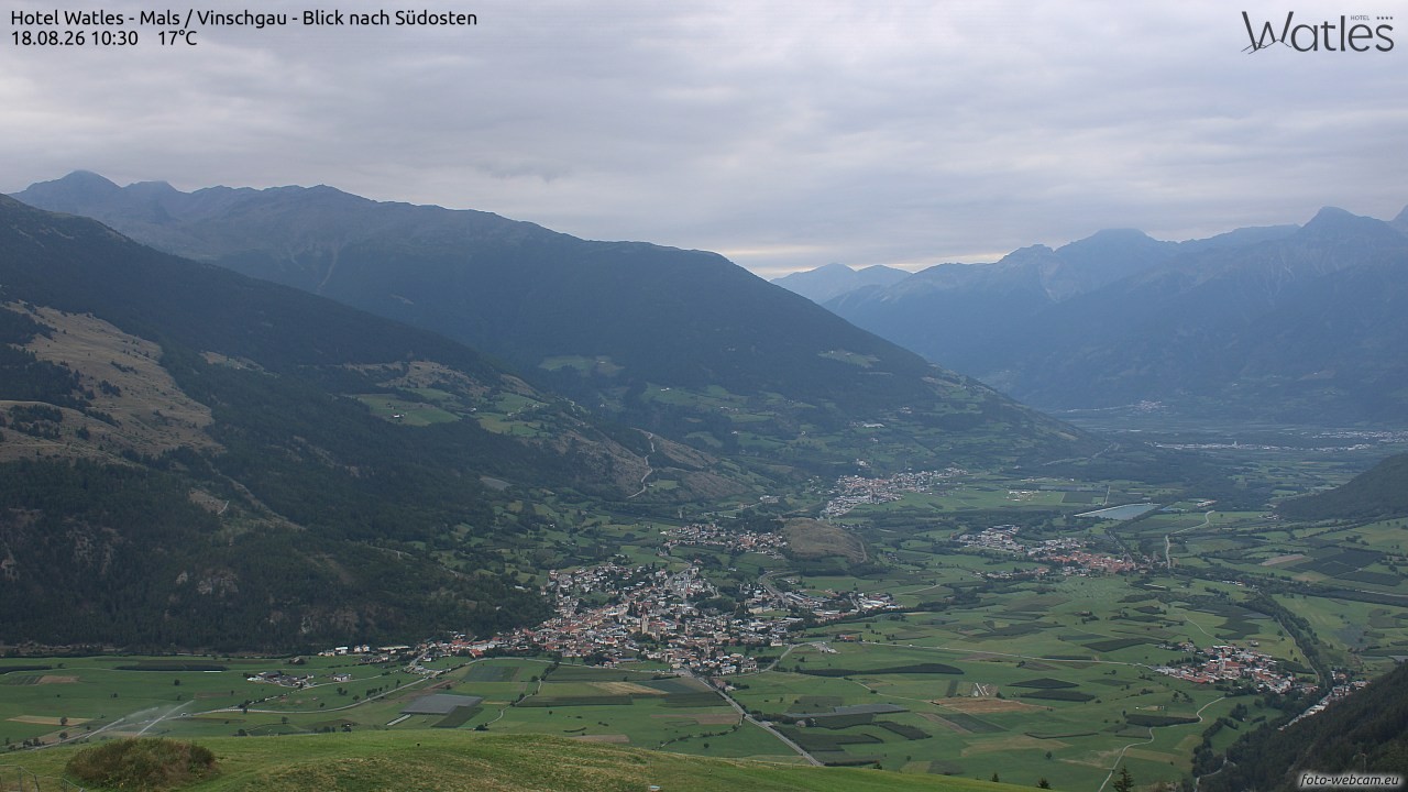 Archiv Foto Webcam Panoramablick vom Hotel Watles