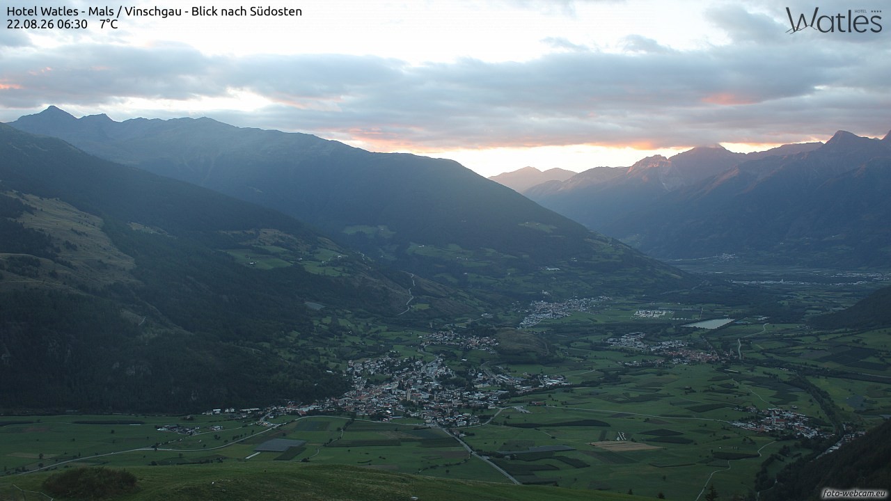 Archiv Foto Webcam Panoramablick vom Hotel Watles