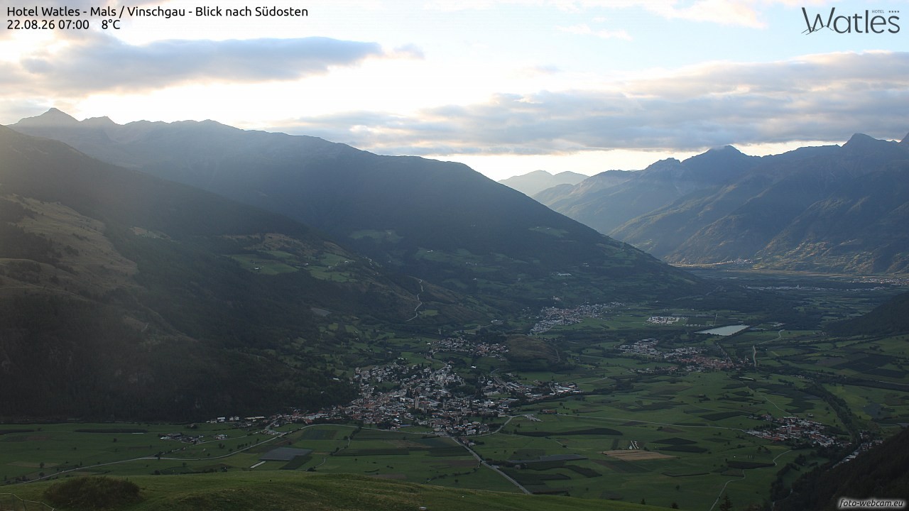 Archiv Foto Webcam Panoramablick vom Hotel Watles
