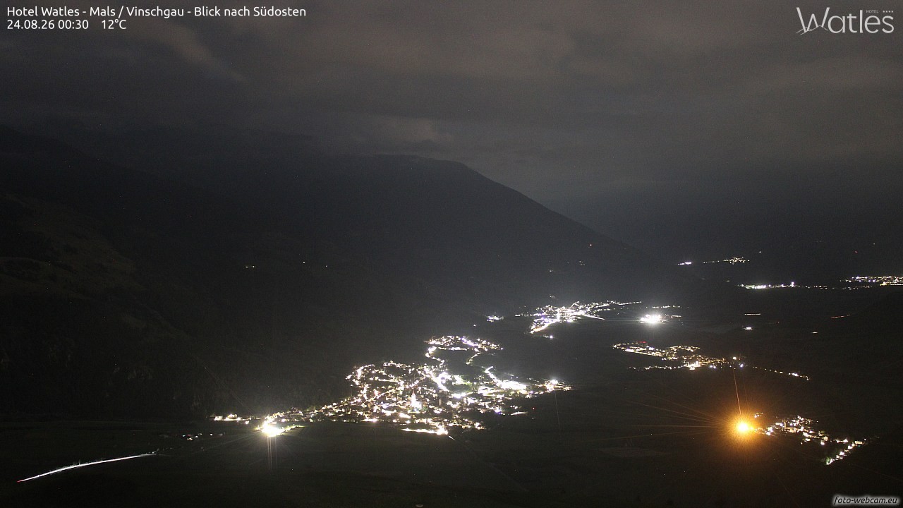 Archiv Foto Webcam Panoramablick vom Hotel Watles