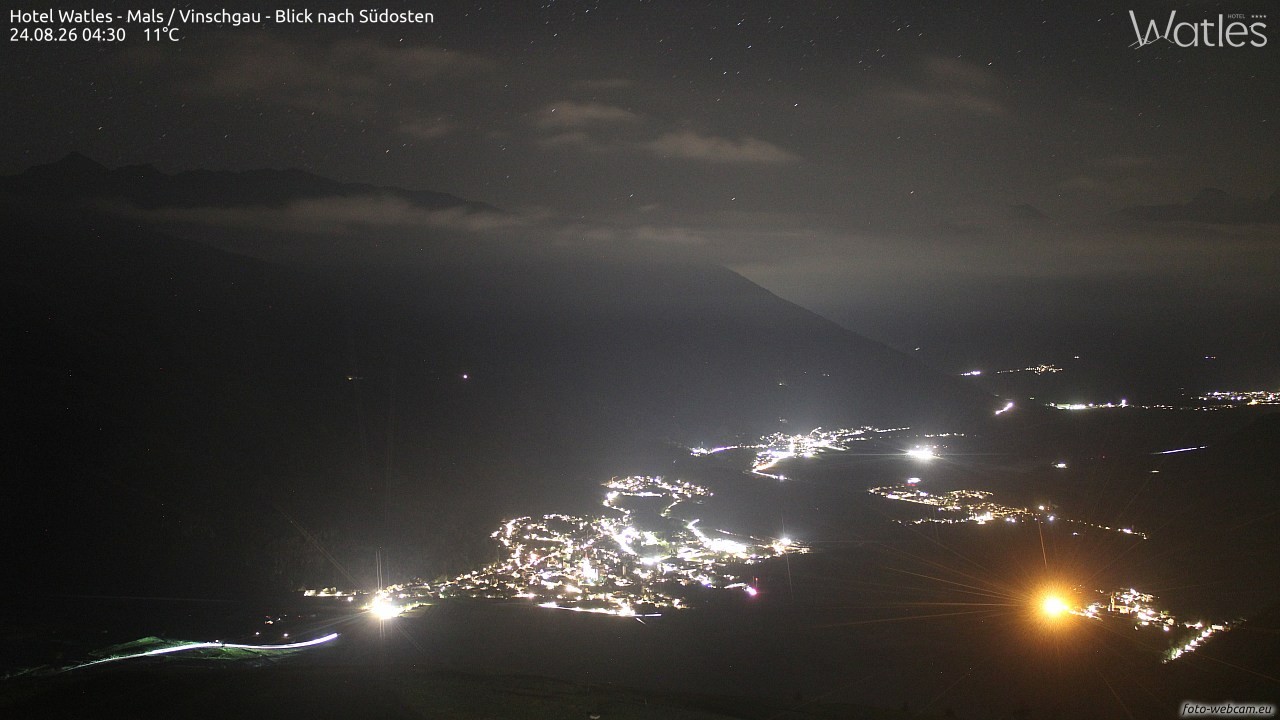 Archiv Foto Webcam Panoramablick vom Hotel Watles