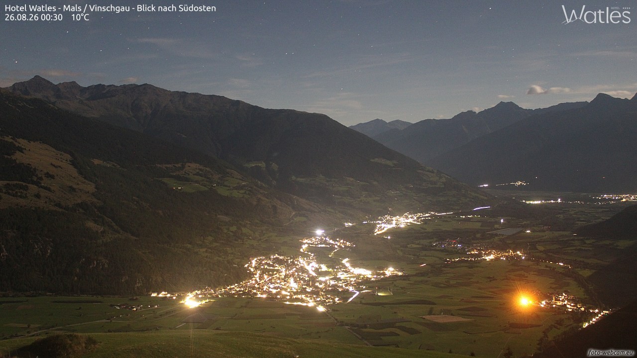 Archiv Foto Webcam Panoramablick vom Hotel Watles